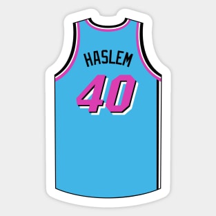 Udonis Haslem Miami Jersey Qiangy Sticker